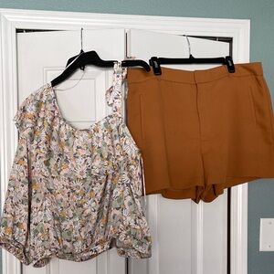 Short & Blouse outfit